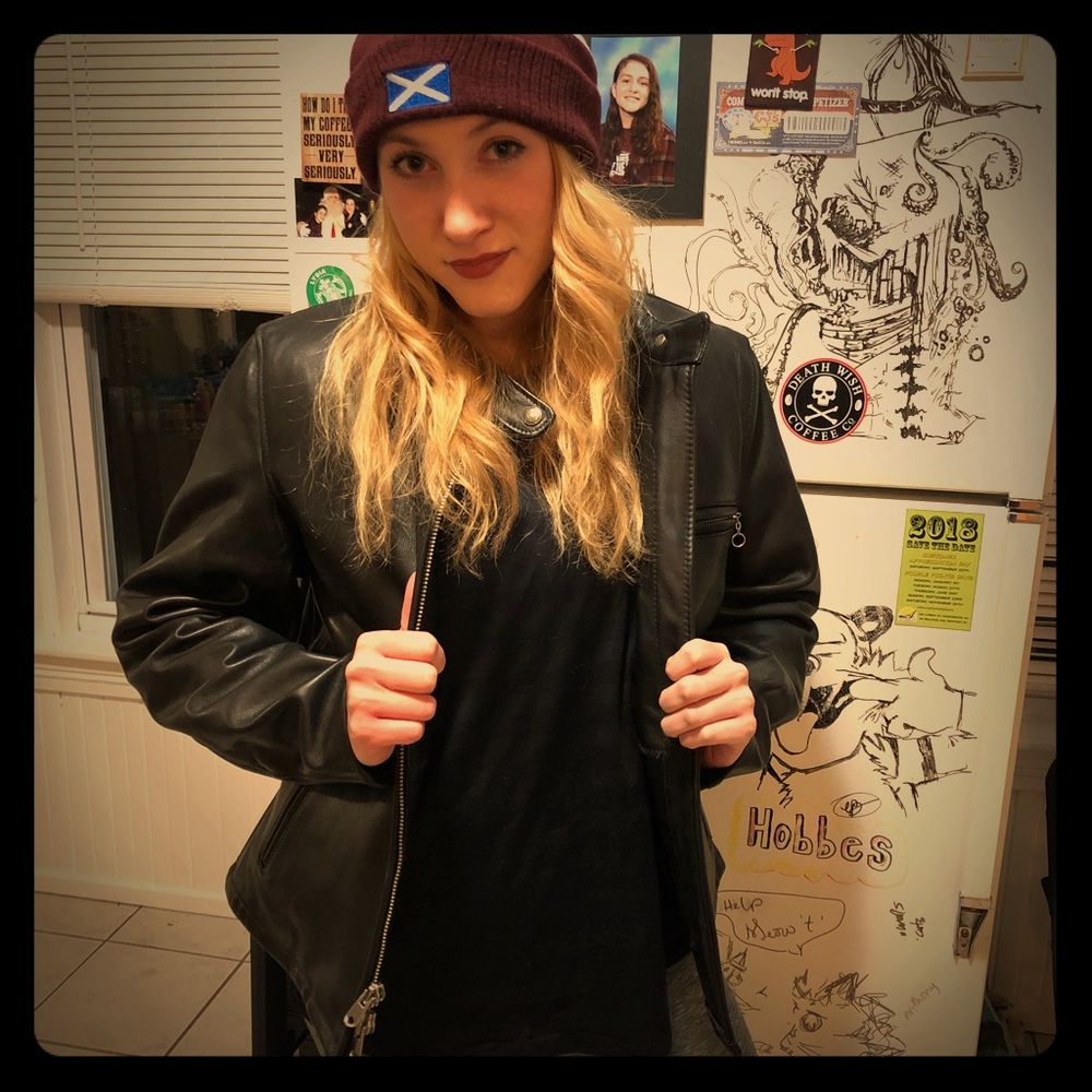 Schotts Leather Moto jacket